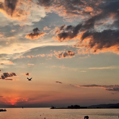 Zonsondergang Triëste