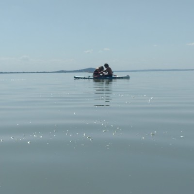 Op het Balatonmeer, Hongerije
