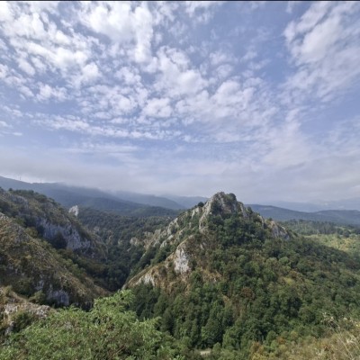 Tussen de bergen in Spanje