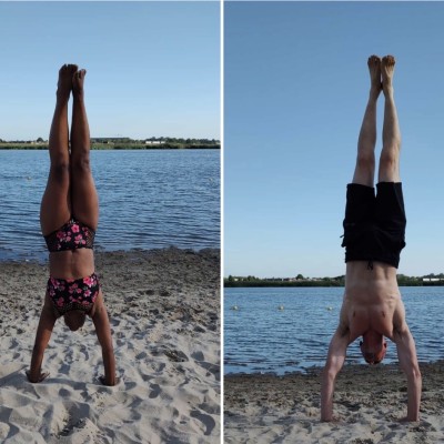 Spelen op het strand