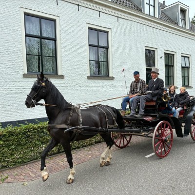 Einde vakantie rit