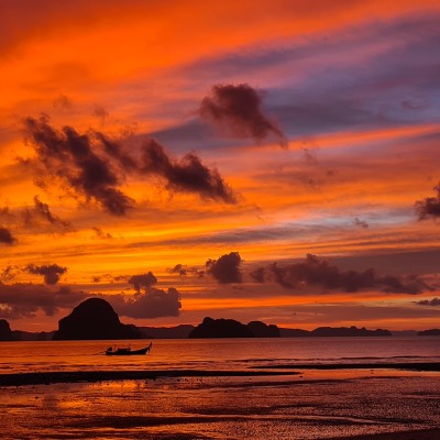 zonsondergang
