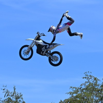 Motorcross stunts