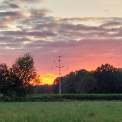Zonsondergang Haarlo