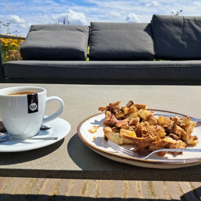 Terras à la Oud- Alblas