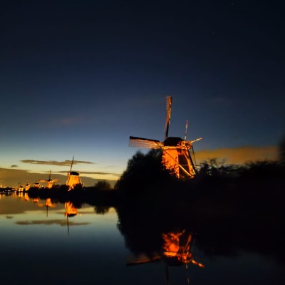 Kinderdijk op z'n mooist!