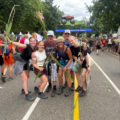 Eindstreep Vierdaagse Nijmegen