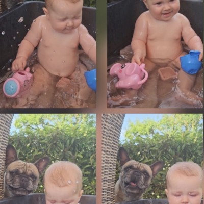 Kind blij, hond blij samen pret!