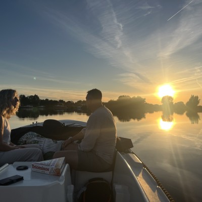 Zonsondergang Acquoy