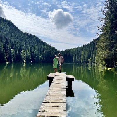Een hartje in de wolken - Auerlingsee Oostenrijk