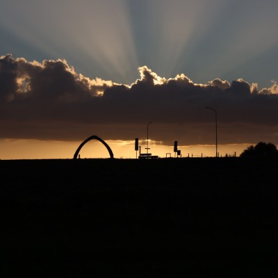 Sunset wetlands