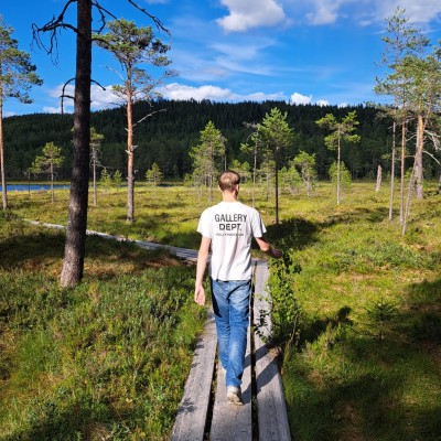 Tussen bossen, meren en stilte.