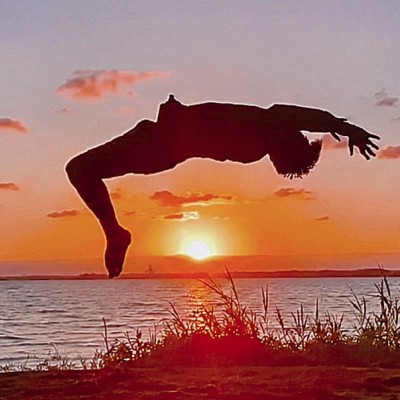 Tha happy sunset