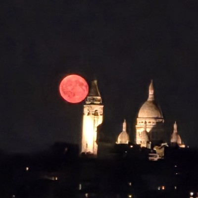 Sacre Coeur by night