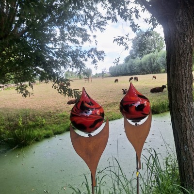Kunst bij de theetuin!
