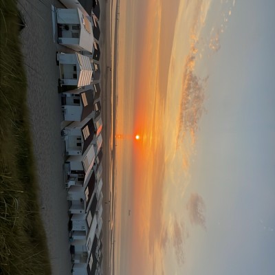 Zonsondergang Zandvoort