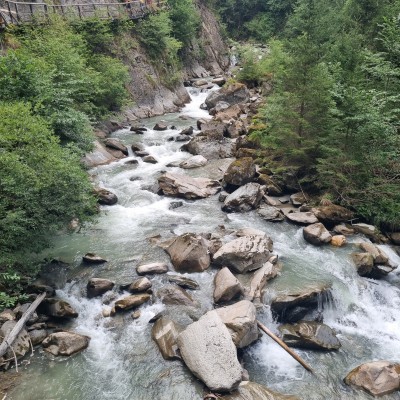 Schlucht in Oostenrijk