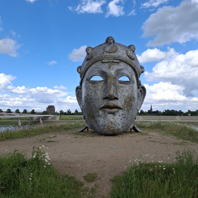 Gezichtshelm Romeinsmasker