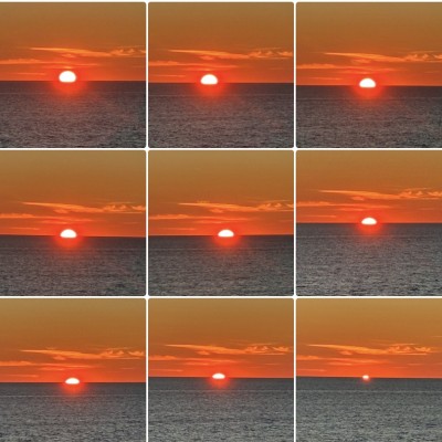 Zonsondergang Kattegat