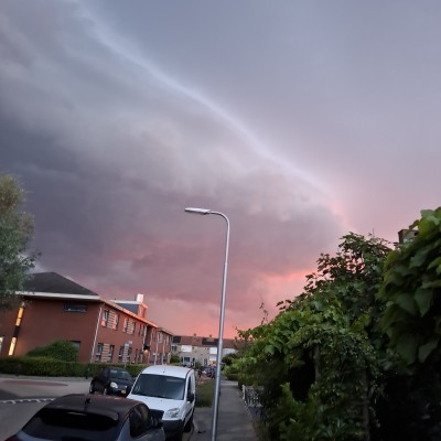 Onweer op komst