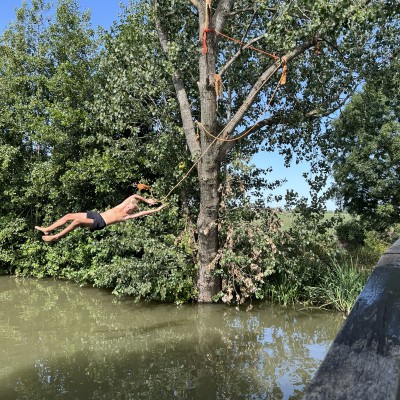 Zomerpret in boerensloot