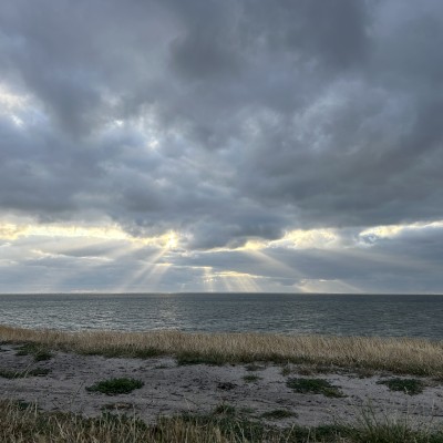 Zonsondergang bij Huisduinen