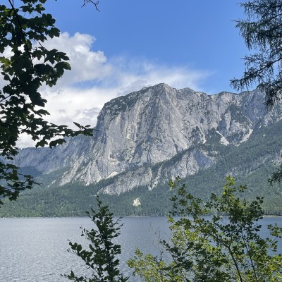 Uitzicht op Altaussee