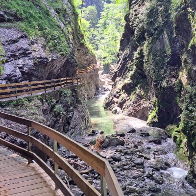 Wandeling in de Alplochkloof.