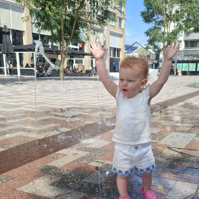 Heerlijke zomer op het nieuwe stadsplein