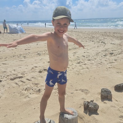 Plezier en vrijheid op het strand