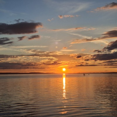 zonsondergang
